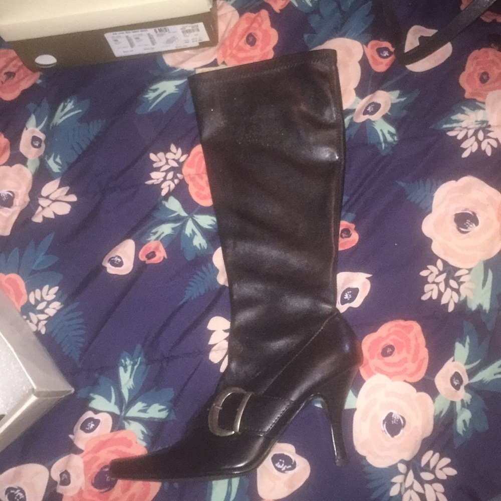 Thigh high heels boots